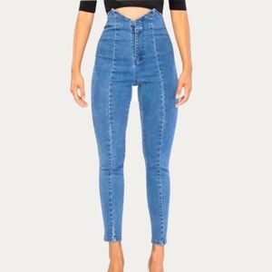 NWT Rehab Lab High Rise V Jeans